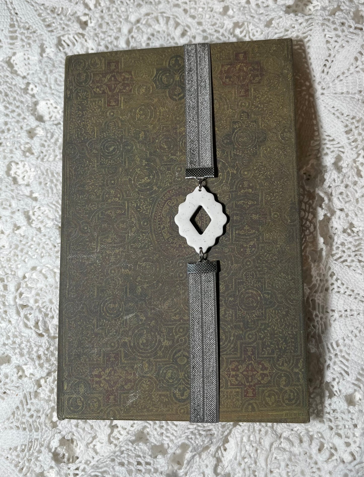 White/grey bookmark