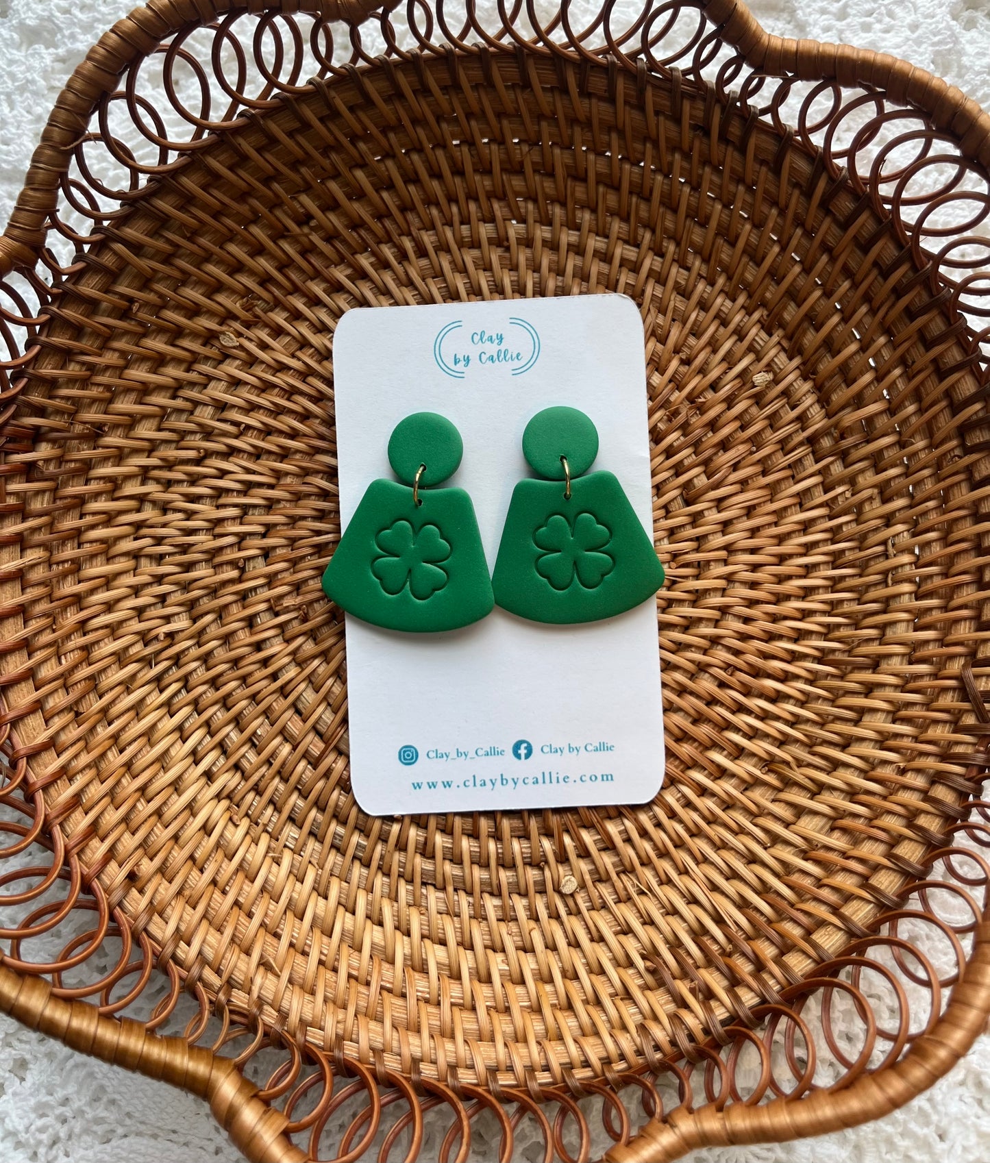 ** Saint patty’s dangle 1
