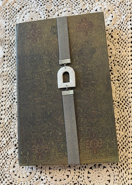 Grey pearl arch bookmark