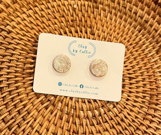 Neutral Marble studs